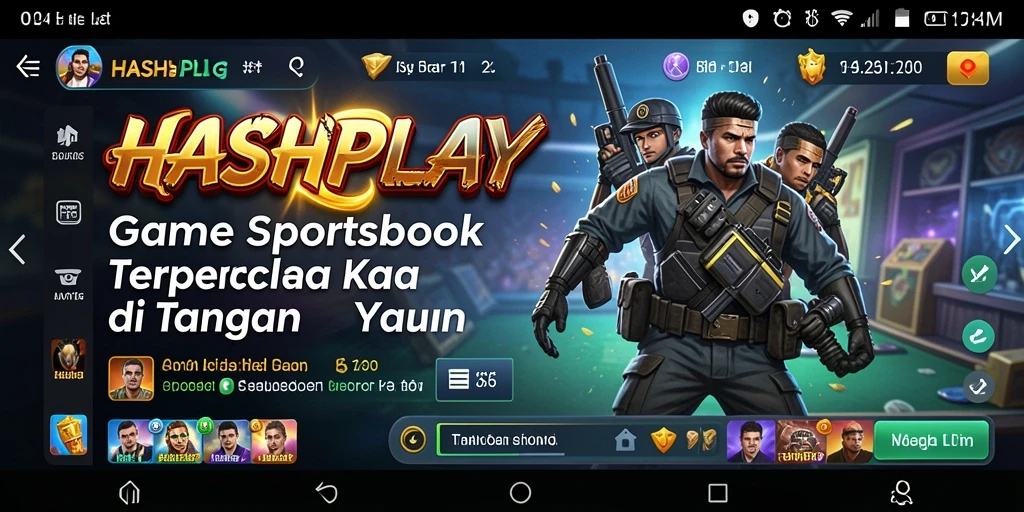 Tampilan gameplay HASHPLAY yang menegangkan dan menarik.