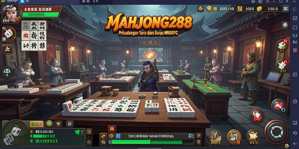 Gameplay seru di dunia fantasi MAHJONG288