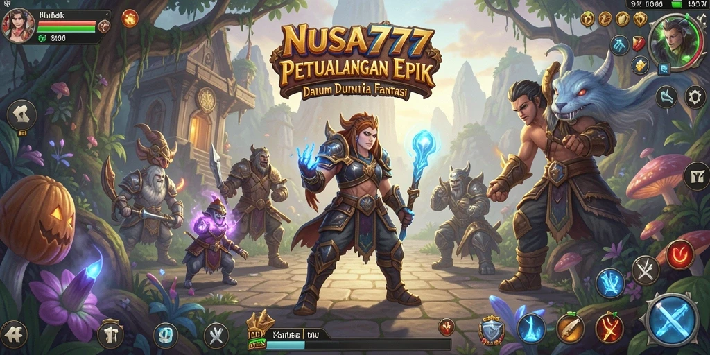 Gameplay NUSA777 yang seru dan mendebarkan di dunia petualangan.