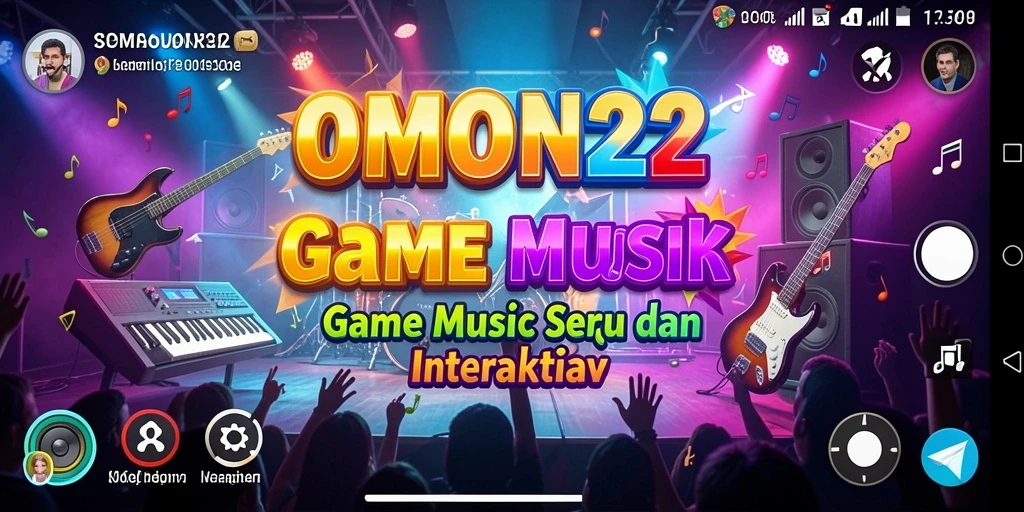 Tampilan gameplay OMON22 yang seru dan interaktif.