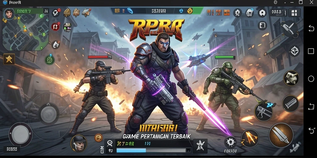 Tampilan menawan dari pertempuran strategis dalam RPRR.